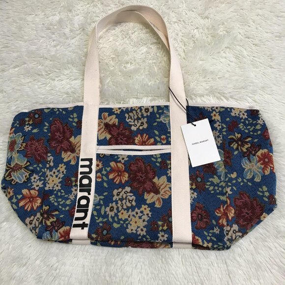 Isabel Marant Floral Canvas Big Tote - Picture 1 of 4
